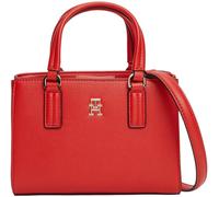 Tommy Hilfiger Damen Th Daily Mini Tote Aw0aw18379 Tragetasche, RED (Primary Red)
