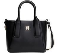Tommy Hilfiger Damen Th Essential Mini Tote Aw0aw18371 Tragetasche, Black (Black)