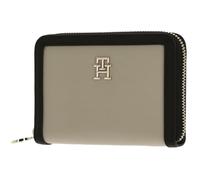 Tommy Hilfiger Damen TH Essential S MED ZA CB AW0AW16090 Geldbörsen, Beige (White Clay/Black)