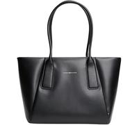 Tommy Hilfiger Damen Th Essential Tote Aw0aw18374 Tragetasche, Black (Black)