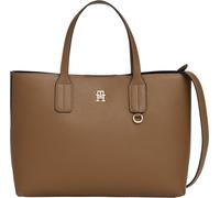 Tommy Hilfiger Damen TH ICON MINI TOTE AW0AW18233 Tote, Khaki, Einheitsgröße, Khaki (Nordic Taupe), One Size