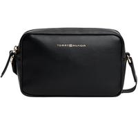 TOMMY HILFIGER Damen TH LOGOTAPE CAMERA BAG AW0AW17689 Crossover, Schwarz (Black), Einheitsgröße, Schwarz (Schwarz), One Size