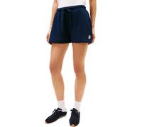 Tommy Hilfiger Damen Th Script Sweatshorts WW0WW48765, Blau, XS