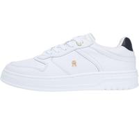 Tommy Hilfiger Damen TH Sporty Cupsole Corp FW0FW09025 Low-Top, Weiß (Weiß), 41, White, 41 EU