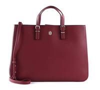 Tommy Hilfiger Damen TH Timeless Work Bag AW0AW13159 Tragetasche, Rot (Rouge)