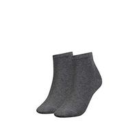 Tommy Hilfiger Damen TH WOMEN CASUAL SHORT SOCK 2P Freizeitsocken,2er Pack|#2per pack Grau (middle 758),35/38