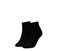 Tommy Hilfiger Damen TH WOMEN CASUAL SHORT SOCK 2P Freizeitsocken,2er Pack|#2per pack Schwarz (black 200),35/38