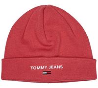 Tommy Hilfiger Damen Tjw Sport Beanie Hut, Tiefe Wassermelone, Einheitsgröße