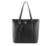 Tommy Hilfiger Damen Tommy Life Soft Tote AW0AW13138 Tragetasche, Schwarz (Black)