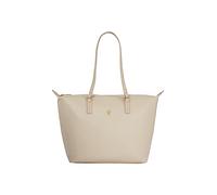 Tommy Hilfiger Damen Tote Bag Tasche Poppy Plus mit Reißverschluss, Beige (Merino), Onesize