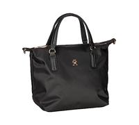 Tommy Hilfiger Poppy Flag Small Tote in Black (9.5 Liter), Handtasche