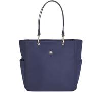Tommy Hilfiger Damen Tote Bag Tasche Spring mit Reißverschluss, Blau (Space Blue), Einheitsgröße