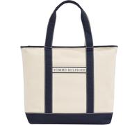 Tommy Hilfiger Damen Tote Bag Tasche Summer Canvas Tragetasche, Blau (Space Blue), Einheitsgröße