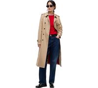Tommy Hilfiger Damen-Trenchcoat aus Baumwolle mit Monogramm, Ww0ww51569, Beige, L