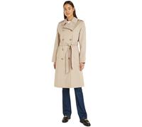 Tommy Hilfiger Damen Trenchcoat Cotton Classic Lang