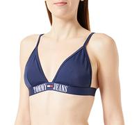 Tommy Hilfiger Damen Triangle Rp Uw0uw04079 Triangel-BHs, Blau (Twilight Navy/ Twilight Navy), M