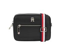 Tommy Hilfiger Damen Crossbody Bag Tasche Iconic Camera Bag Klein, Schwarz (Black), Einheitsgröße