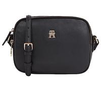 Tommy Hilfiger Damen Umhängetasche Poppy Plus Crossover Mittelgroß, Mehrfarbig (Black), Einheitsgröße