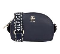 Tommy Hilfiger Damen Umhängetasche Tommy Life Half Moon Camera Bag Klein, Blau (Space Blue), Einheitsgröße