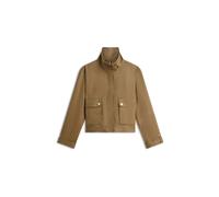 Tommy Hilfiger Damen Utility-Jacke Relaxed Fit, oliv, Gr. L