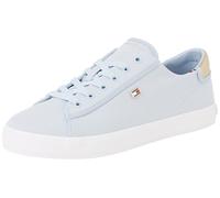 Tommy Hilfiger Damen Vulcanized Sneaker Canvas Lace Up Elegant, Blau (Breezy Blue), 36