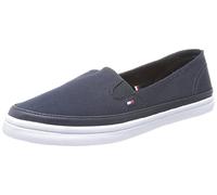Tommy Hilfiger Damen Vulcanized Sneaker Essential Kesha Slip-On Schuhe, Blau (Space Blue), 36 EU