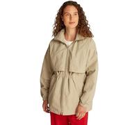 Tommy Hilfiger Damen Windbreaker Jacke Nylon Crinkle Regular Fit, Beige (Sandalwood), S