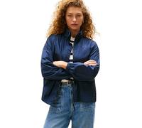 Tommy Hilfiger Damen Windbreaker Jacke Nylon Packable mit Reißverschluss, Blau (Dark Night Navy), XXS