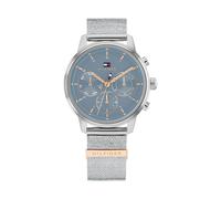 Tommy Hilfiger Multi Zifferblatt Quarz Uhr für Damen mit Roségoldfarbenes Edelstahlarmband - 1782807
