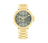 Tommy Hilfiger Multi Zifferblatt Quarz Uhr für Damen mit Gelbgoldfarbenes Edelstahlarmband - 1782755