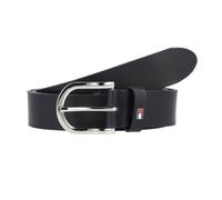 Tommy Hilfiger Damen Gürtel New Danny Belt Ledergürtel, Blau (Night Sky), 70 cm