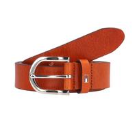 Tommy Hilfiger Damen Gürtel New Danny Belt Ledergürtel, Braun (Cognac), 75 cm