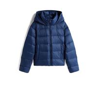 Tommy Hilfiger Regular Fit Daunenjacke mit Label Patch in Marine, Größe L