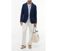 Tommy Hilfiger Dc Gmd Linen Blazer Navy Iris Größe: 50 | Blazer Outlet | Herren | Weiß