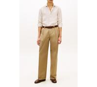 Tommy Hilfiger Herren Hemd aus Leinen, sand, Gr. S
