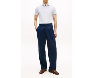 Tommy Hilfiger Dc Wide Spread Collar Polo Breezy Blue/white Größe: XXL | Poloshirts Outlet | Herren | Blau