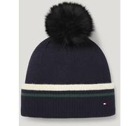 Tommy Hilfiger Dean Pom Pom Beanie desert sky