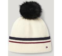 Tommy Hilfiger Dean Pom Pom Beanie ecru