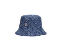 Tommy Hilfiger Distinct Jacquard Bucket Hat, Fischerhut, Monogramm-Blau