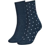 Tommy Hilfiger Dot Classic Socks 2 Pairs Blau EU 35-38 Frau (Herstellerartikelnummer: 100001493-004-35/38)