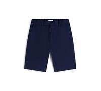 Tommy Hilfiger - Dover Chino-Shorts mit Flag-Stickerei blau - Gr. - 38