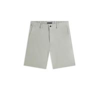 Tommy Hilfiger - Dover Chino-Shorts mit Flag-Stickerei grau - Gr. - 29
