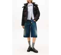 Tommy Jeans Regular Fit Daunenjacke mit Logo-Stitching Modell 'ALASKA' in Black, Größe XL