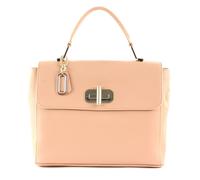 TOMMY HILFIGER Elevated Leather Satchel Maple Sugar