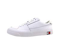 Tommy Jeans Herren Vulcanized Sneaker Schuhe, Weiß (White), 46