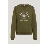 Tommy Hilfiger Equestrian Damen EVANS Grafik-Sweatshirt Sommer 2025 - utility olive, S