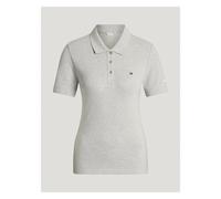 TOMMY HILFIGER EQUESTRIAN Damen Poloshirt Jubiläums-Kollektion grey melange L