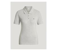 TOMMY HILFIGER EQUESTRIAN Damen Poloshirt Jubiläums-Kollektion grey melange M