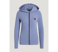 Tommy Hilfiger Equestrian Damen Zip Hoodie WHITNEY - M, moonstone