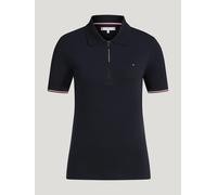Tommy Hilfiger Equestrian Damen Zip Polo ANAHEIM Sommer 2026 - S, desert sky